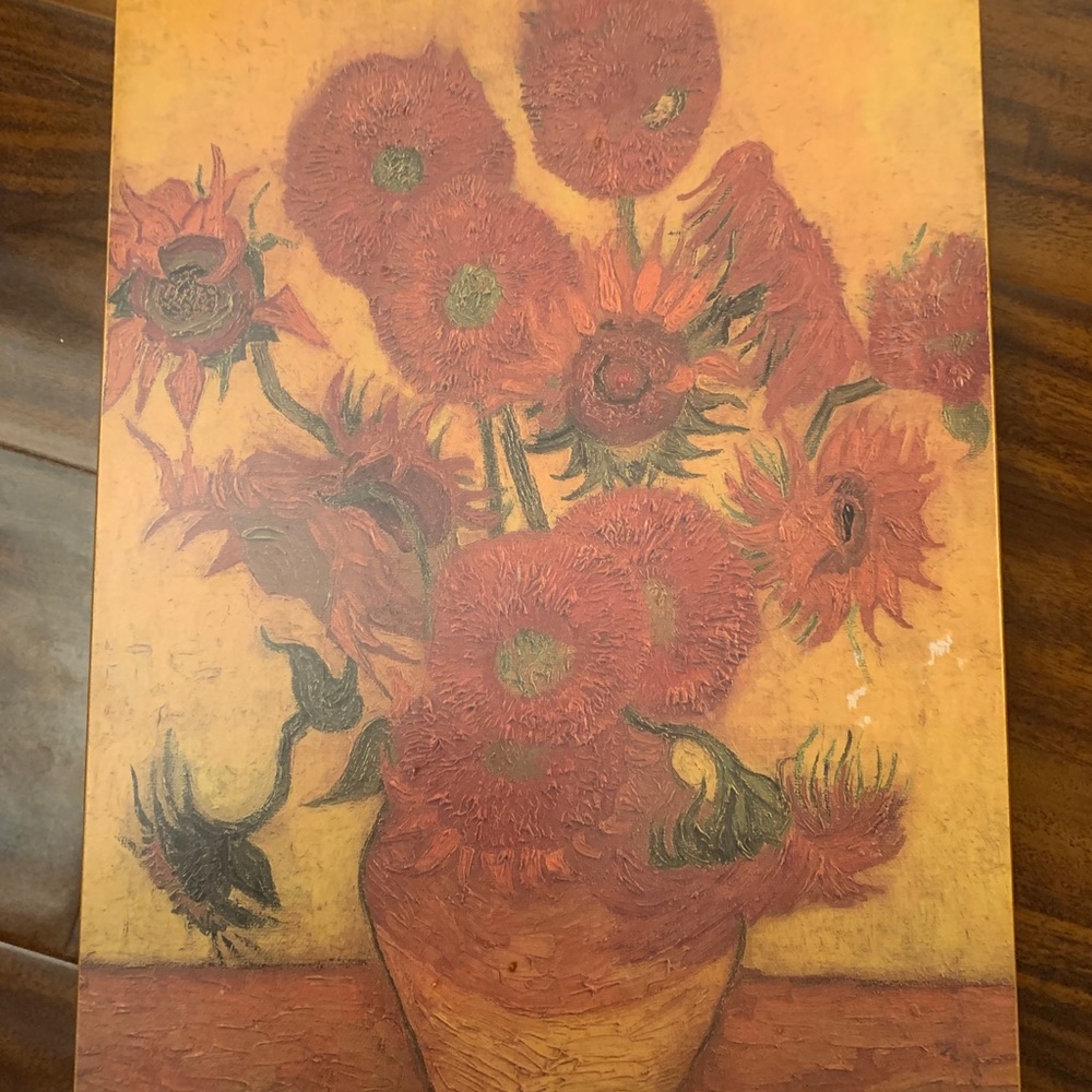 Yellow Flowers by Vincent Van Gogh art set